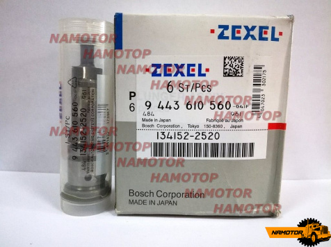 Плунжер   134152-2500 134152-2520   16795-99203    P205    PF6T  ZEXEL к насосу 16800-96664   134141-0720
